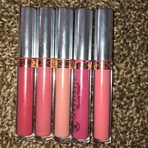 Set of 5 lipsticks